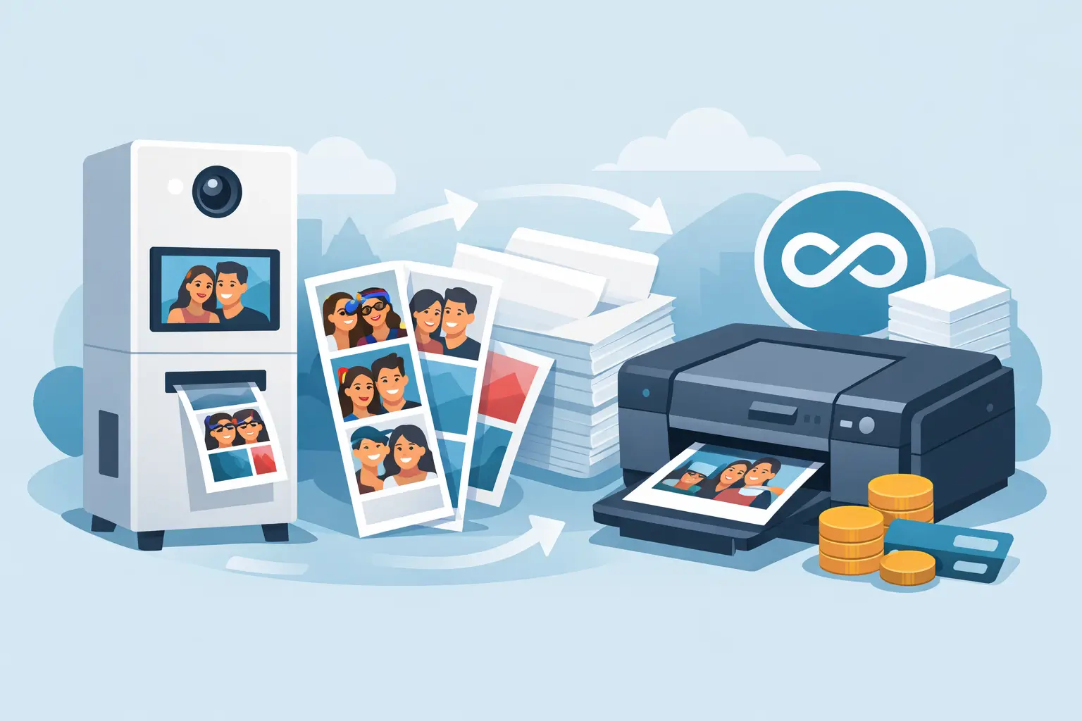 Fotobox Druck Flatrate richtig buchen