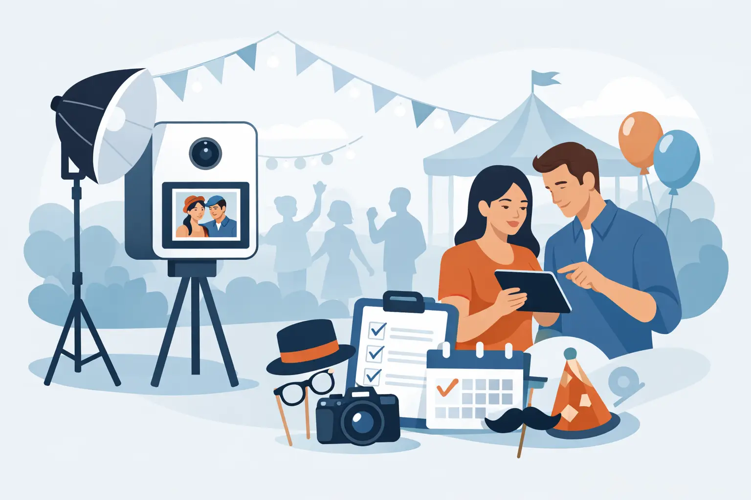 Fotobox für Vereinsfest buchen - so klappt’s