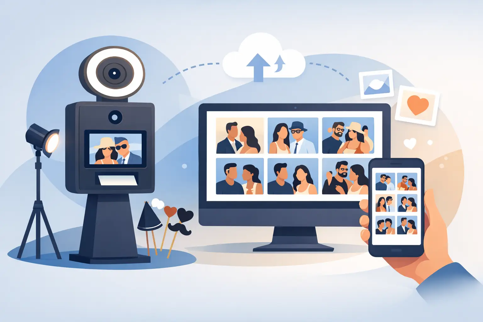 Fotobox mit Online Galerie richtig wählen